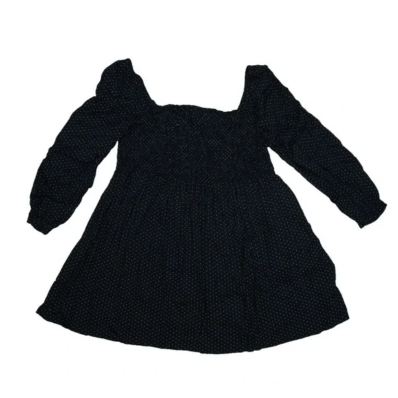 GAP | Dresses | Gap Smocked Puff Mini Dress Black Dots Long Puff Sleeve Square Neck Womens 2xl | Poshmark GAP | Dresses | Gap Smocked Puff Mini Dress Black Dots Long Puff Sleeve Square Neck Womens 2xl | Poshmark